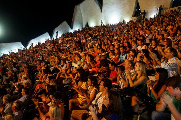 Teatro L’Occitane durante o Festival Música em Trancoso - Divulgação