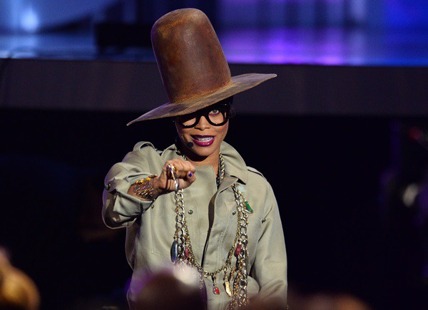 A cantora Erykah Badu -  Powers Imagery/AP 