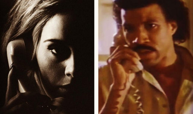 Adele e Lionel Richie - Reprodução/ Instagram