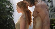 Alexander Skarsgård e Margot Robbie em <i>The Legend of Tarzan</i> - Reprodução/Twitter/ Jonathan Olley