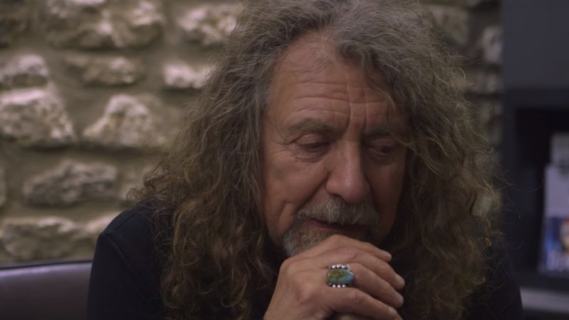 O ex-vocalista do Led Zeppelin, Robert Plant - Reprodução/Vídeo