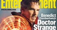 O ator britânico Benedict Cumberbatch na pele do Doutor Estranho - Reprodução/Entertainment Weekly