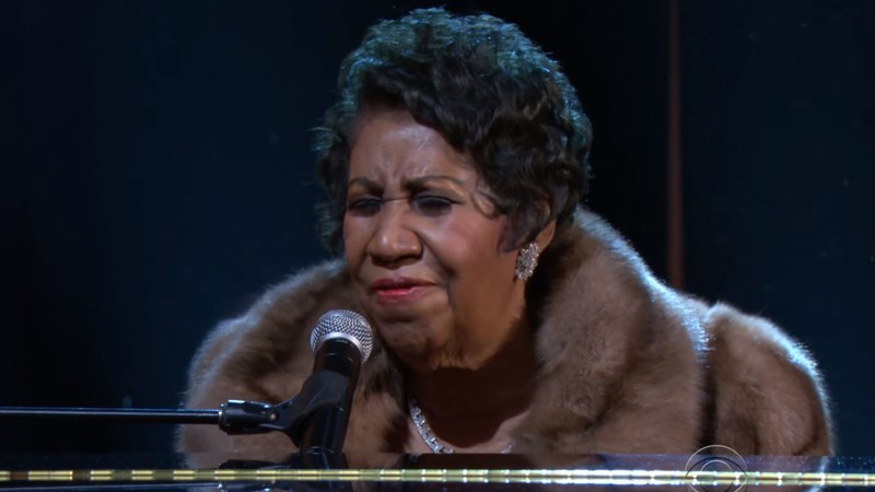 Aretha Franklin durante cerimônia do Kennedy Center Honors de 2015 - Reprodução/Vídeo