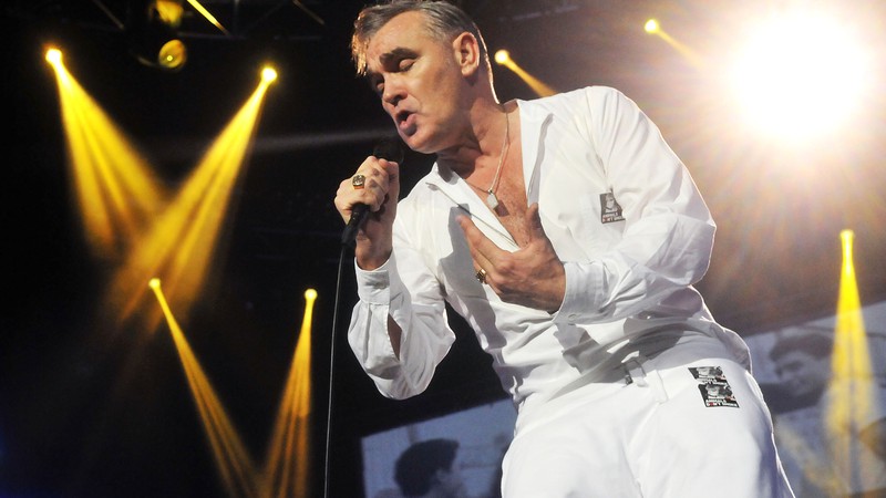 O nome do Morrissey está sempre envolvido em polêmica (Foto: Sam Esty Rayner)