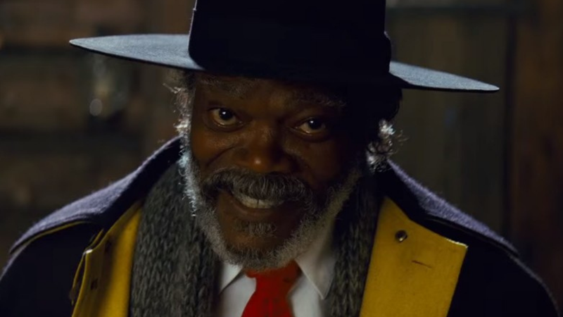 Samuel L. Jackson em Os 8 Odiados (Foto: Reprodução / Vídeo)