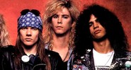 Slash, Duff McKagan e Axl Rose em foto do Guns N' Roses - Divulgação