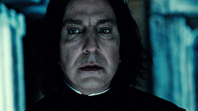 Alan Rickman como Severo Snape (foto: reprodução Warner)