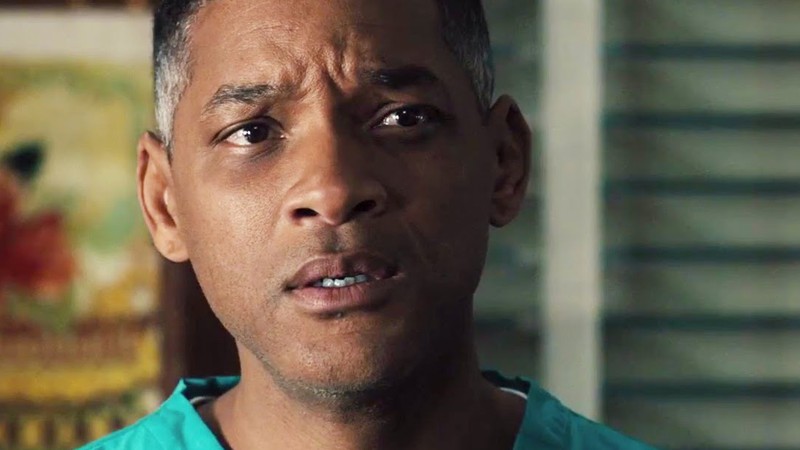 Will Smith em cena do filme <i>Um Homem Entre Gigantes</i> (2015) - Reprodução/Vídeo