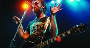 <b>Cabeça Erguida</b><br><br>
Jesse Hughes em Londres em janeiro de 2016.