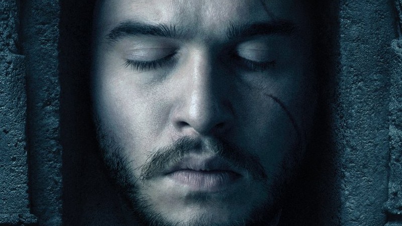 O personagem Jon Snow em pôster da sexta temporada de <i>Game of Thrones</i> - Reprodução