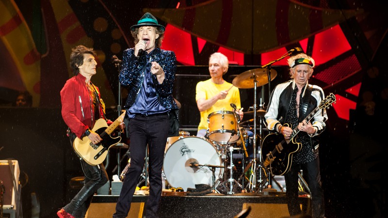 Rolling Stones durante show no estádio Beira Rio, em Porto Alegre - Duda Bairros/Divulgação