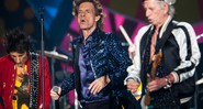 Mick Jagger à frente dos Rolling Stones durante show no estádio Beira Rio, em Porto Alegre, em 2016 - Duda Bairros/Divulgação