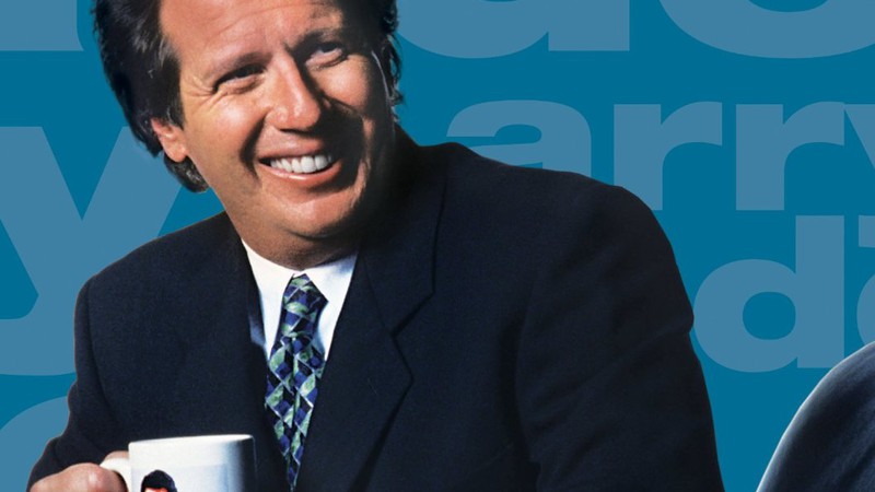 Garry Shandling em pôster de <i>The Larry Sanders Show</i> - Reprodução