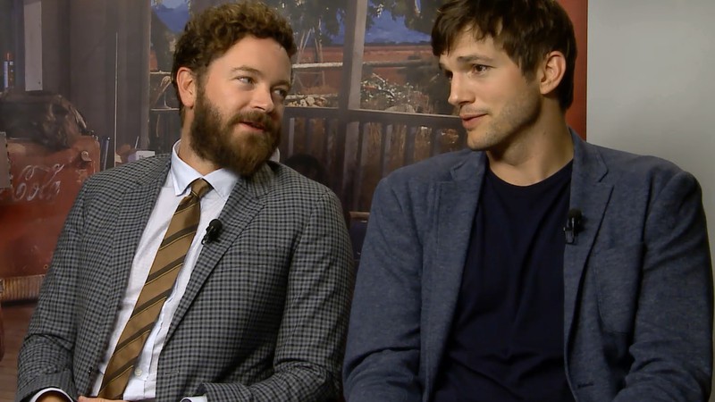 Ashton Kutcher e Danny Masterson na Argentina, em entrevista sobre a série <i>The Ranch</i> - Reprodução/Vídeo