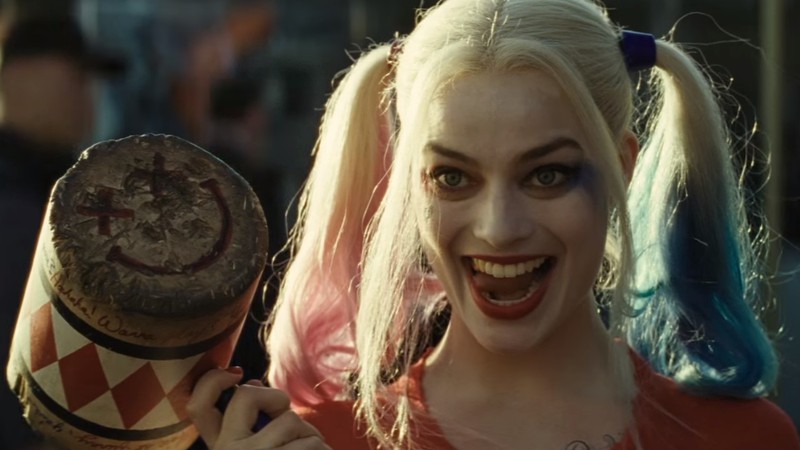 Margot Robbie como Arlequina em Esquadrão Suicida (Foto: Reprodução Warner)