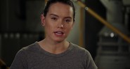 Daisy Ridley, a Rey de <i>O Despertar da Força<i> em vídeo desejando feliz Star Wars Day aos fãs da franquia - Reprodução/Vídeo