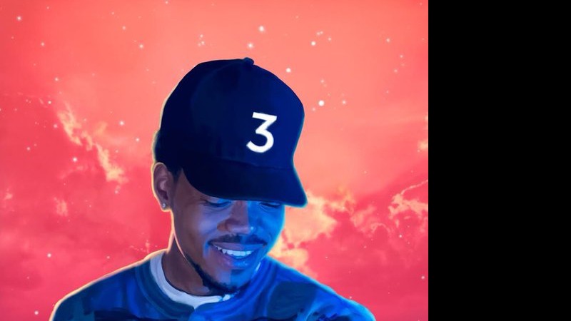 Capa da mixtape <i>Coloring Book</i>, de Chance The Rapper - Reprodução