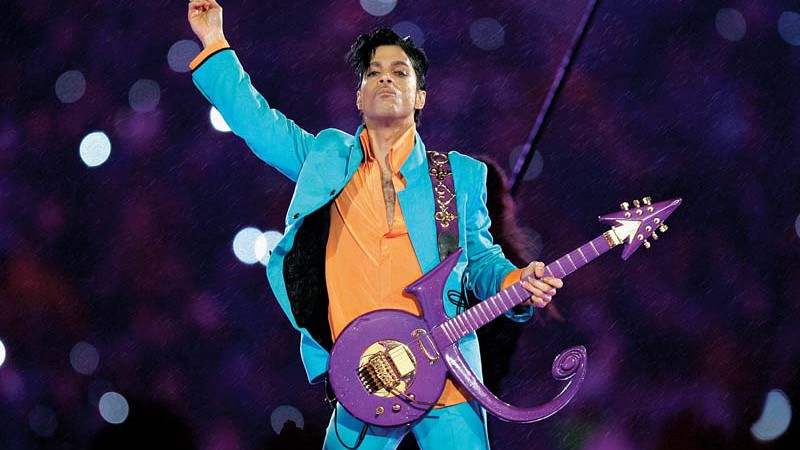 Prince no Super Bowl de 2007 (Foto: Ap Photo/ Chris O'meara)