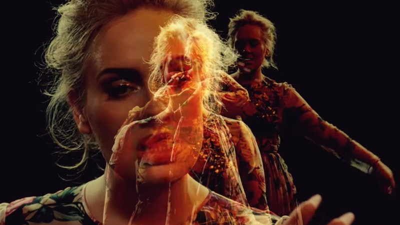 A cantora Adele em cena do clipe de “Send My Love (To Your New Lover)” - Reprodução/Vídeo