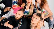 A cantora Pabllo Vittar, a promoter Lily Scott, a produtora de eventos Renata Magueta e os stylists Alice e Nilo Caprioli - Hick Duarte