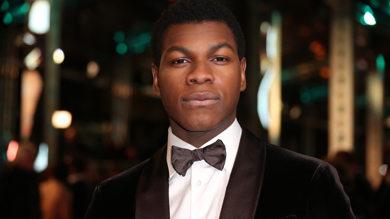 O ator John Boyega, de <i>Star Wars: O Despertar da Força</i> - Joel Ryan/AP