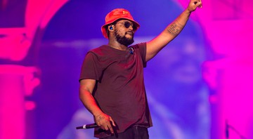 O rapper norte-americano Schoolboy Q em show no Made In America Festival, em 2014 - Paul A. Hebert/AP