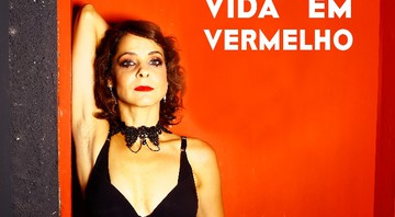 Capa do single “Vida em Vermelho”, da cantora Blubell - Reprodução