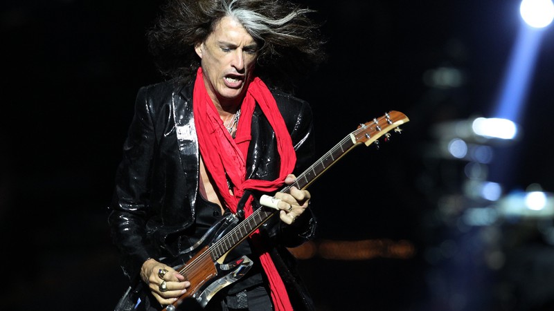 Joe Perry, guitarrista de Aerosmith e Hollywood Vampires - Wong Maye-E/AP