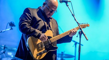 Black Francis durante show do Pixies no festival NOS Alive, em Portugal - Julien Reynaud/AP