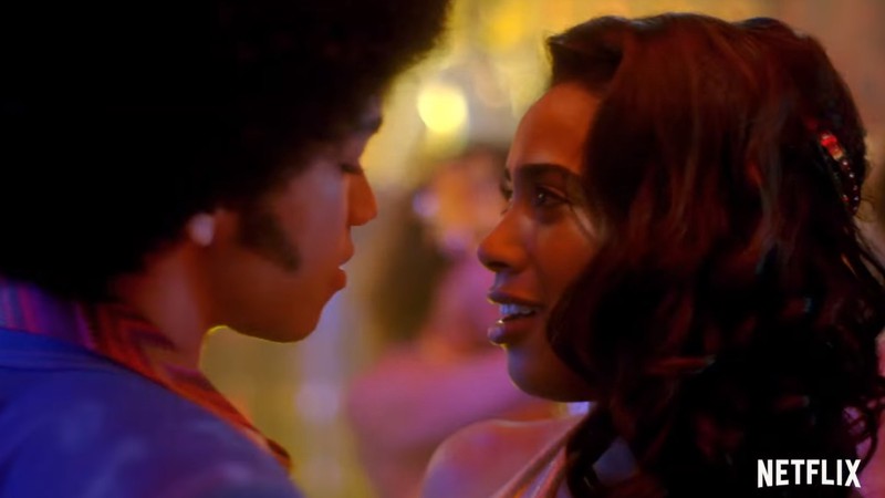 Cena de <i>The Get Down</i>, série da Netflix sobre o surgimento do hip-hop - Reprodução/Vídeo