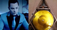 Jack White e a vitrola “compatível com o espaço”, da Third Man Records, chamada Icarus Craft - Reprodução