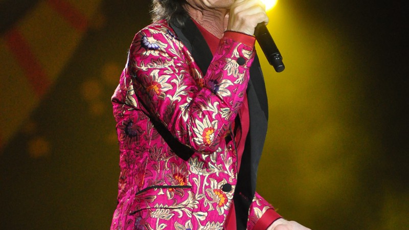 Mick Jagger durante show dos Rolling Stones no estádio do Maracanã, no Rio de Janeiro, em 2016 - Jacson Vogel