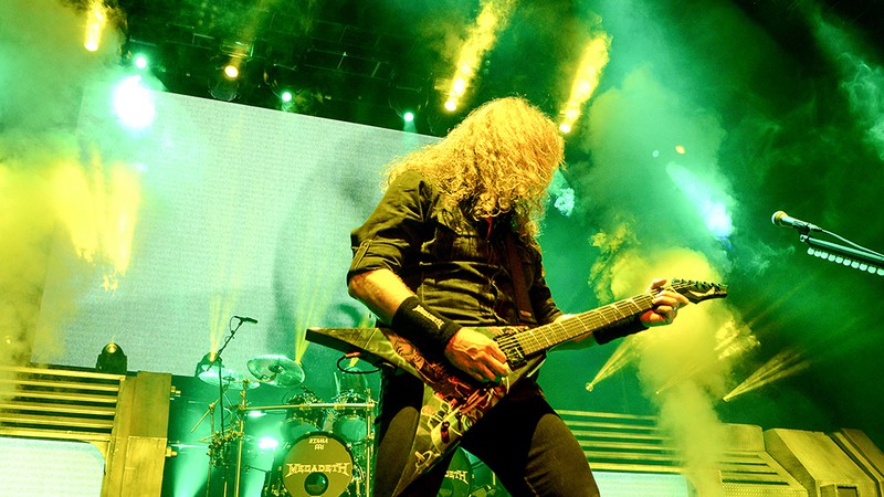 <i>Dystopia</i>, o álbum que o Megadeth está promovendo agora, tem sido considerado um dos mais poderosos lançados pela banda nos últimos anos - Leandro Anhelli 