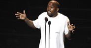 Kanye West durante o discurso dele na edição de 2016 do VMA, premiação anual da MTV norte-americana - Chris Pizzello/AP