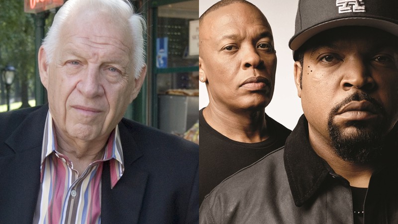 Jerry Heller, Dr. Dre, Ice Cube - AP