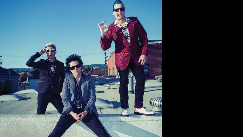 Mike Dirnt, Billie Joe Armsrtong e Tré Cool - Divulgação