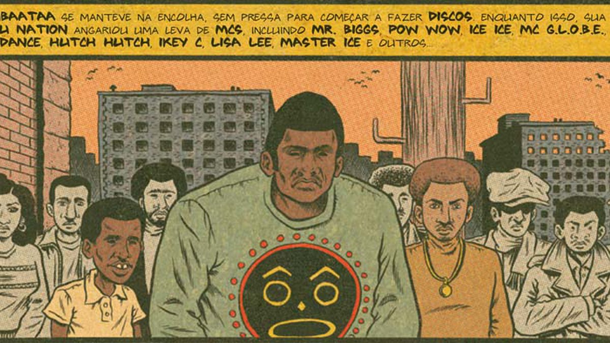 As páginas de Hip Hop Genealogia trazem os grandes mestres do gênero - Ed Piskor (HQS); Divulgação