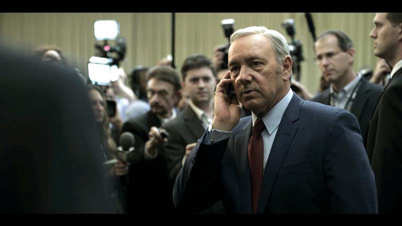 House of Cards, que colocou a Netflix no mapa como produtora de conteúdo, 

 - Divulgação; Reprodução