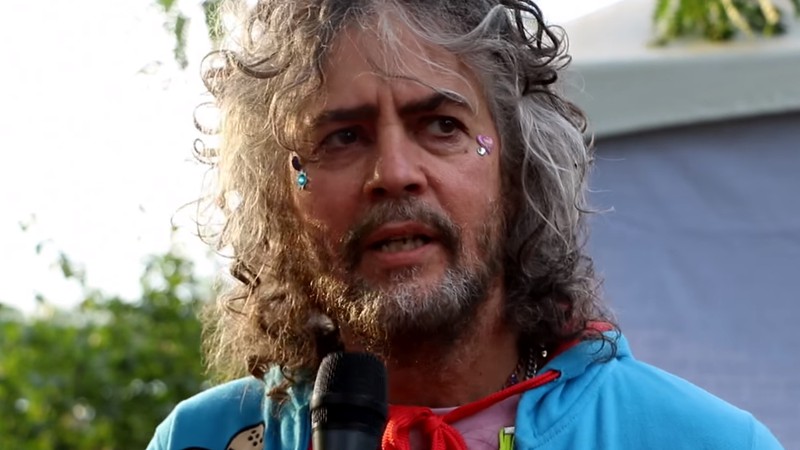 Wayne Coyne, líder do Flaming Lips, em trecho de vídeo de entrevista - Reprodução/Vídeo