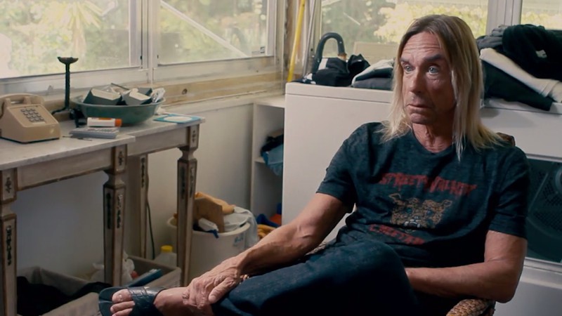 Iggy Pop em cena do documentário <i>Gimme Danger</i>.  - Reprodução/Vídeo