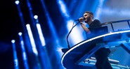 Howard Lawrence, do Disclosure, durante show do grupo no festival britânico Reading de 2016 - Rex Features/AP