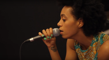 Solange no mini-documentário <i>A Seat at the Table, Beggining Stages</i> - Reprodução