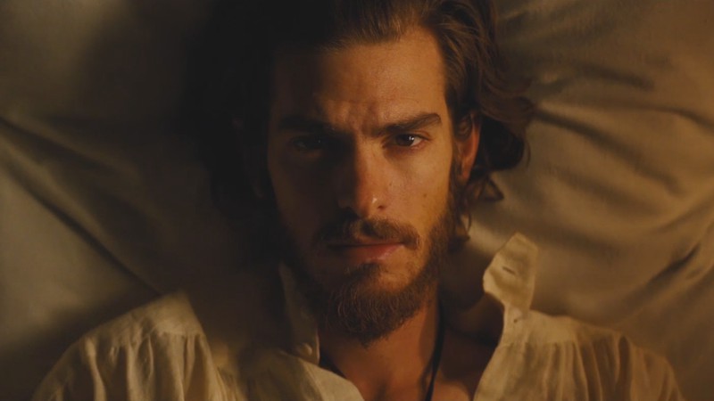 Andrew Garfield em <i>Silence</i>, filme de Martin Scorsese - Reprodução