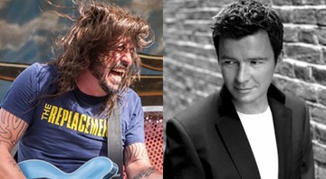 Dave Grohl e Rick Astley - Reprodução