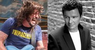 Dave Grohl e Rick Astley - Reprodução