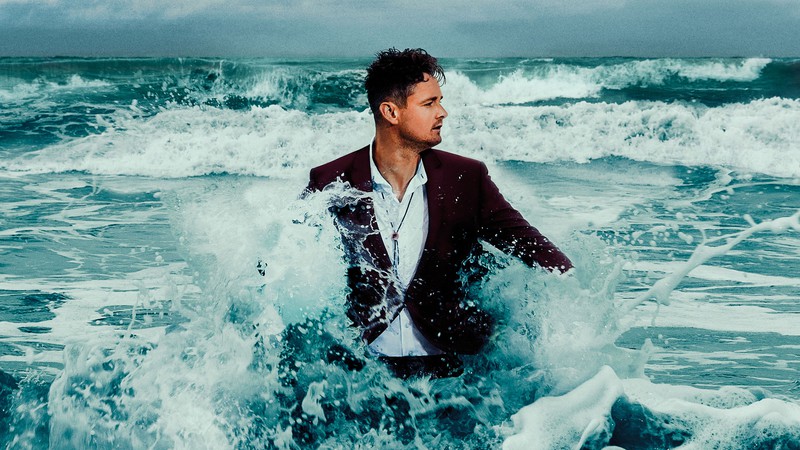 Capa do álbum <i>The Wave</i>, estreia solo de Tom Chaplin, vocalista do Keane - Reprodução