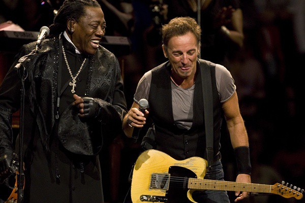 Bruce Springsteen e Clarence Clemons - AP