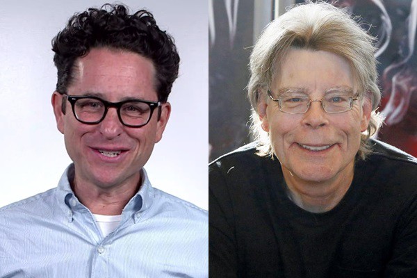 J.J Abrams e Stephen King - AP