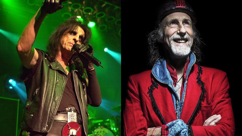 Alice Cooper e Arthur Brown - Don Heupel/AP/Divulgação