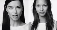 As modelos Adriana Lima e Lais Ribeiro, em vídeo contra a política de imigração do presidente norte-americano Donald Trump - Reprodução